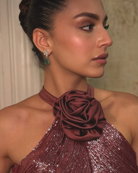 JAISLIN CHONA in Main Character Era dress