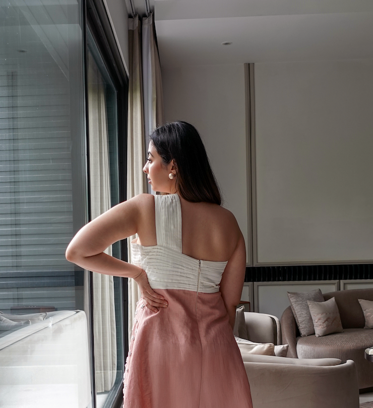 Whisper Wave Dress- Linen